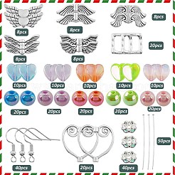 DIY-Sets zum Basteln von Engel-Ohrhängern aus Acryl und Legierung&nbsp;DIY-SC0027-01