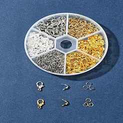 Kit de fabrication de fermoirs mousquetons en alliage de zinc&nbsp;DIY-FS0006-92