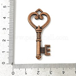 Tibetischer stil Aluminium Anhänger & Charms&nbsp;TIBEP-LF1312YKG-R-LF