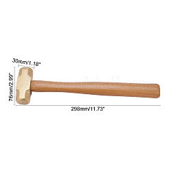 Marteaux à bois&nbsp;TOOL-WH0123-08G