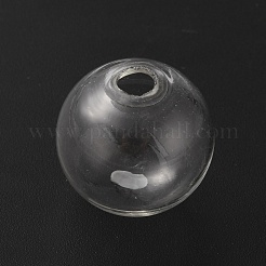 Bottiglie rotonde a sfera in vetro soffiato e meccanizzato&nbsp;GLAA-WH0036-20G