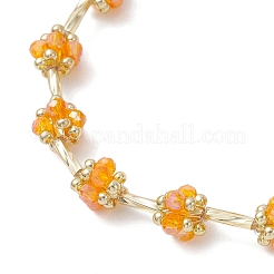 Bracelets en perles de verre pour femmes&nbsp;BJEW-MZ00216-01
