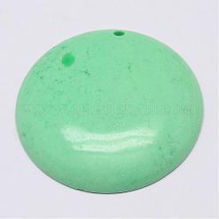 Natürliche weiße Jade Anhänger&nbsp;G-G647-58