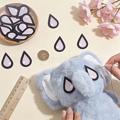 150 par de ojos de muñeca de fieltro para manualidades&nbsp;DIY-NB0016-43B