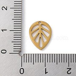 Ciondoli in acciaio inox 304&nbsp;STAS-P338-08G