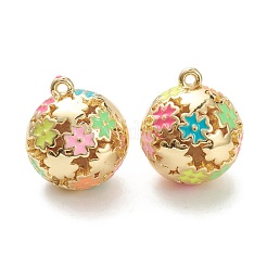 Messing Emaille Anhänger / charms&nbsp;KK-A153-04G