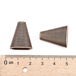 Style tibétain perles cônes&nbsp;LS-TIBEB-00957-R-NR