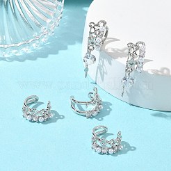 Messing manschette ohrring Zubehör&nbsp;XGRQ3P442-652P