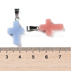 Pendentifs pierre synthétique noctilumineuse/pierre lumineuse&nbsp;G-Z054-03A