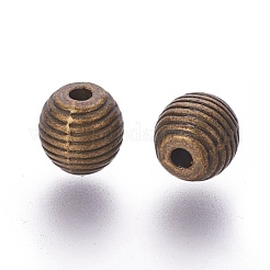 Perles de ruche en alliage de style tibétain&nbsp;X-PALLOY-6662-AB-NR
