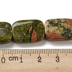 Chapelets de perles en unakite naturelle&nbsp;G-M420-M01-02