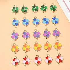 25 pz 5 colori ciondoli in lega di smalto&nbsp;ENAM-YW0003-83