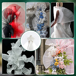 Organza-Netzstoff&nbsp;OCOR-WH0082-312B