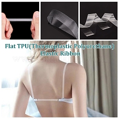 Ruban élastique plat en TPU (polyuréthane thermoplastique) de 30 m&nbsp;EW-NB0001-11B