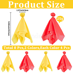 8 Stück 2-farbige Polyester-Straffahne&nbsp;AJEW-CN0007-93