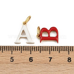 26 Stück Emaille-Anhänger aus 304 Edelstahl&nbsp;STAS-L298-02G