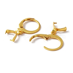 Accesorio para pendientes de palanca de acero inoxidable 304&nbsp;STAS-WH0022-87G