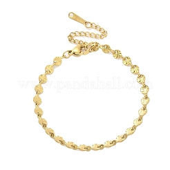 Gliederkettenarmbänder aus 304 Edelstahl&nbsp;BJEW-C084-05G