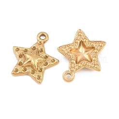 Monturas de rhinestone de acero inoxidable 304 con forma de estrella&nbsp;STAS-F366-04G