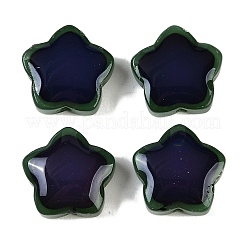 Perline di vetro bicolore&nbsp;GLAA-Z007-06C
