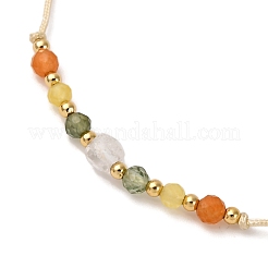 Bracelet constellation en pierre naturelle avec 12 signe du zodiaque&nbsp;X-NR2952-7