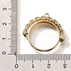 Pendentifs de lunette ouverte en alliage&nbsp;PALLOY-I223-17LG