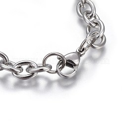 Anlaufgeschützte Bettelarmbänder aus Edelstahl 304&nbsp;BJEW-L637-18-P