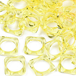 Transparente Acryl-Fingerringe&nbsp;LS-RJEW-T010-03H