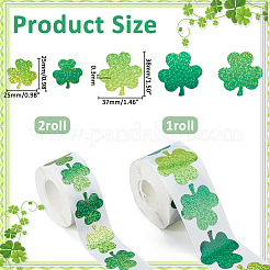 3 Rolle Papier-Laser-Rollenaufkleber&nbsp;DIY-FH0010-76