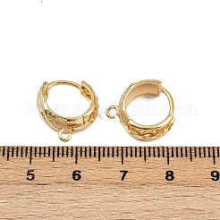Fornituras de pendiente de latón&nbsp;KK-P310-34G