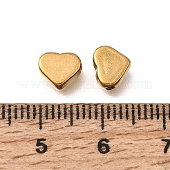 Cuentas espaciadoras de acero inoxidable 304 para el día de San Valentín&nbsp;STAS-L315-075G-06