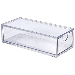 Staubdichte Aufbewahrungsbox mit Schublade aus Acryl&nbsp;AJEW-CN0007-92