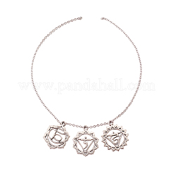 100 pz 10 stili pendenti in lega di stile tibetano&nbsp;TIBEP-CJ0001-50