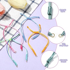 10 Stück verstellbare Armbänder aus Nylonfaden zum Basteln&nbsp;AJEW-YW00001