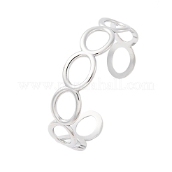 304 Edelstahl-Armreife für Damen&nbsp;BJEW-D306-02P