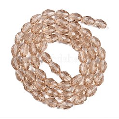 Chapelets de perles en verre transparente  &nbsp;EGLA-N013-T4mm-D23