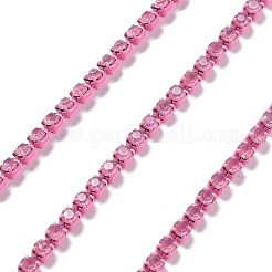 Glasbecherkette aus Eisen mit Strassen&nbsp;CH-U001-01E