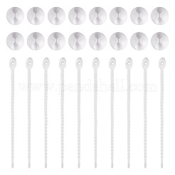 20 Stück Kabel-Organizer aus PVC-Kunststoff&nbsp;AJEW-TA0002-51B