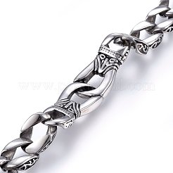 Armbänder aus Edelstahl 304&nbsp;BJEW-L631-23AS