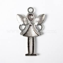 Tibetischer stil Aluminium Anhänger & Charms&nbsp;X-K0974042