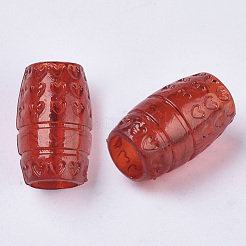Transparentem Acryl europäischen Perlen&nbsp;TACR-T015-032