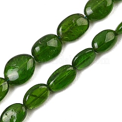 Rangs de perles dégradées en diopside vert naturel&nbsp;GG-NH0020-B01-01