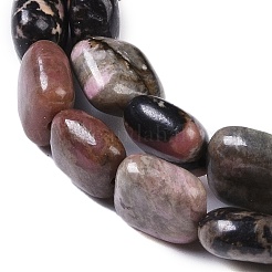 Natur Rhodonit Perlen Stränge&nbsp;G-M435-A06-01