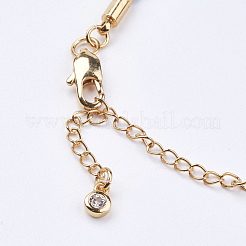 Creazione di bracciali in cordoncino di cotone intrecciato&nbsp;MAK-I006-26G
