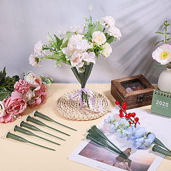 50 Stück Blumenwasserrohre aus Kunststoff&nbsp;AJEW-GL0002-96A