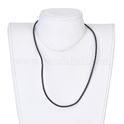 Geflochtene Schnurarmbänder aus Leder / Halsketten&nbsp;BJEW-JB03919-01