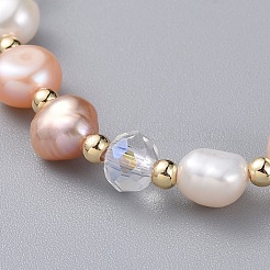 Kultivierte Süßwasserperlen Perlenketten&nbsp;NJEW-JN02663