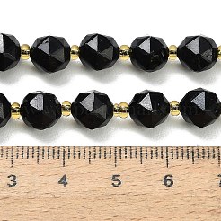 Naturali nera perle di tormalina fili&nbsp;GG-CBA3921-B11-8mm