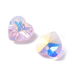 Charms in vetro galvanizzato&nbsp;GGLA-Z002-02H