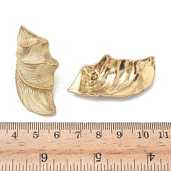 Pendientes de hoja de acero inoxidable 304&nbsp;EJEW-K268-54G